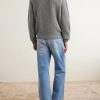 Matt Ribbed Cashmere Zip-Up Cardigan - BK Matt Ribbed Cashmere Zip-Up Cardigan - BK