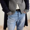 Matt Ribbed Cashmere Zip-Up Cardigan - CU Matt Ribbed Cashmere Zip-Up Cardigan - CU