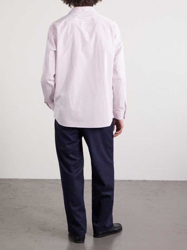 Weekend Striped Cotton-Poplin Shirt - BK Weekend Striped Cotton-Poplin Shirt - BK