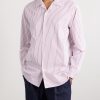 Weekend Striped Cotton-Poplin Shirt - FR Weekend Striped Cotton-Poplin Shirt - FR