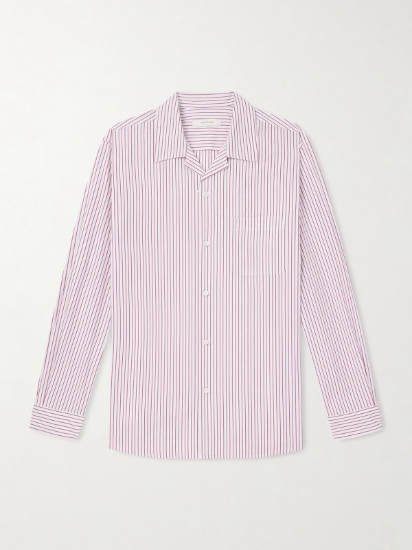 Weekend Striped Cotton-Poplin Shirt Weekend Striped Cotton-Poplin Shirt