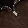 Bruno Shearling-Lined Suede Jacket - CU Bruno Shearling-Lined Suede Jacket - CU