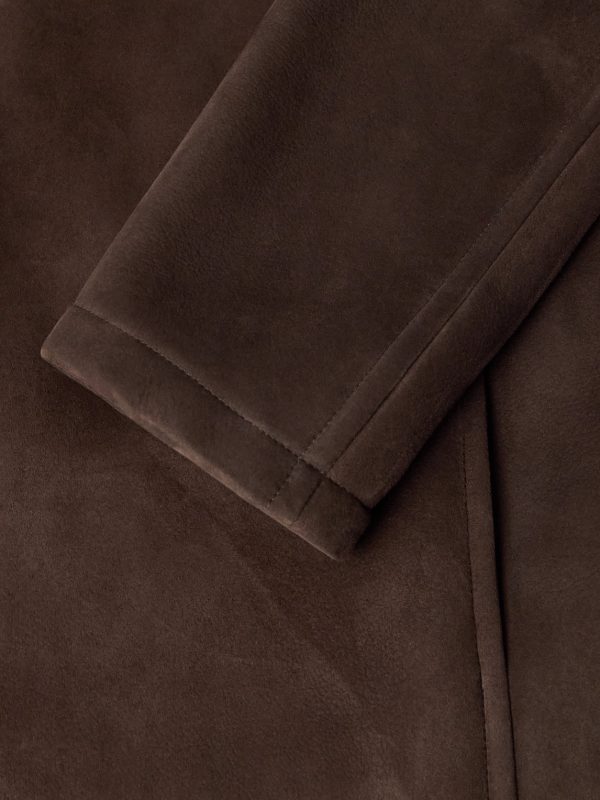 Bruno Shearling-Lined Suede Jacket - E1 Bruno Shearling-Lined Suede Jacket - E1