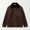 Bruno Shearling-Lined Suede Jacket Bruno Shearling-Lined Suede Jacket