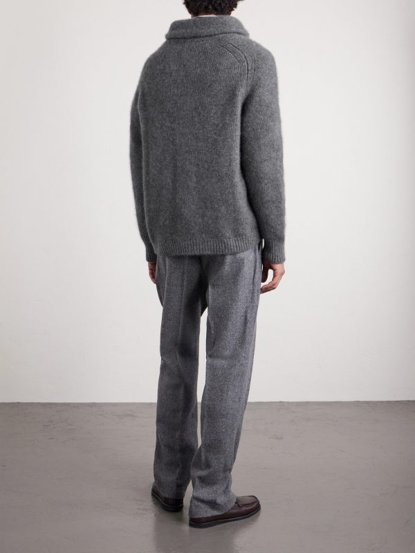 Montana Cashmere and Silk-Blend Cardigan - BK Montana Cashmere and Silk-Blend Cardigan - BK