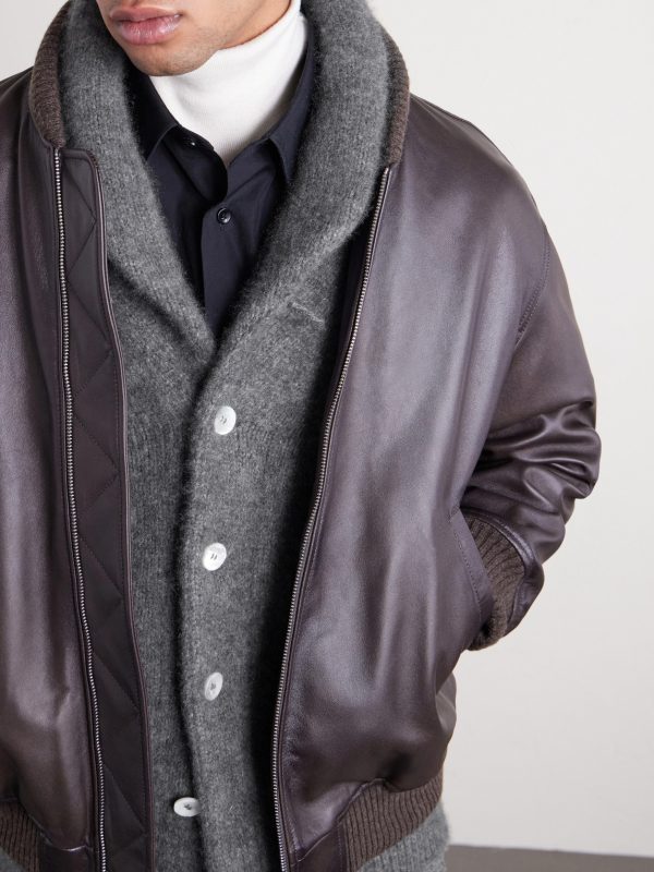 Montana Cashmere and Silk-Blend Cardigan - CU Montana Cashmere and Silk-Blend Cardigan - CU