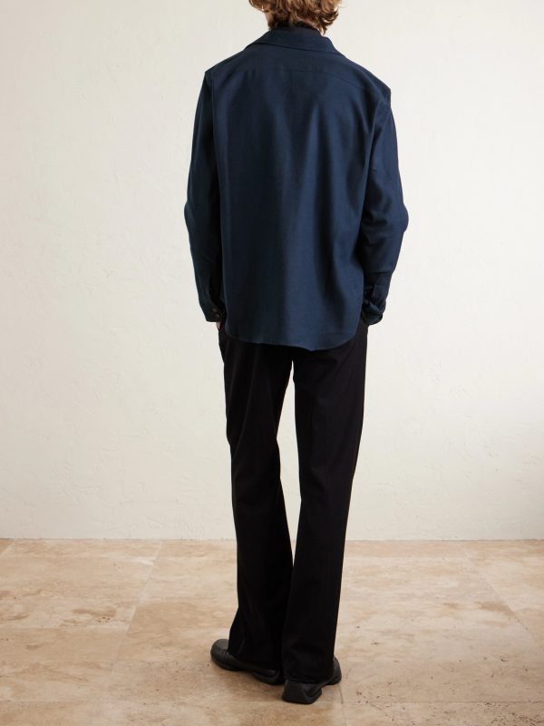 Giorgio Cotton-Flannel Shirt - BK