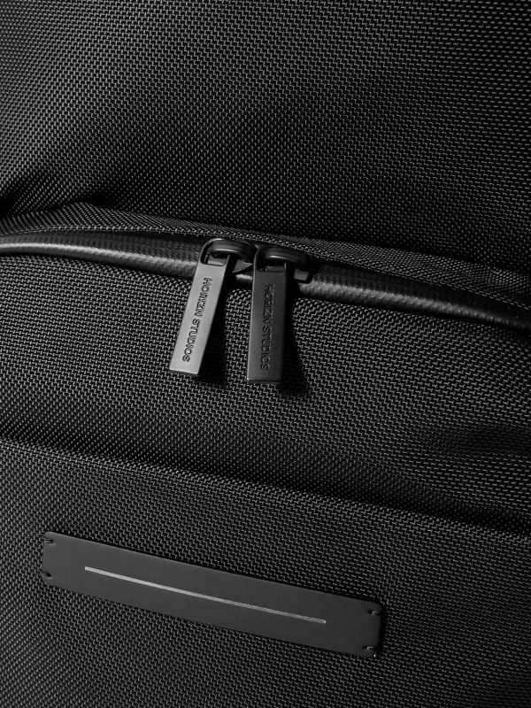 Midtown Leather-Trimmed Shell Backpack - CU