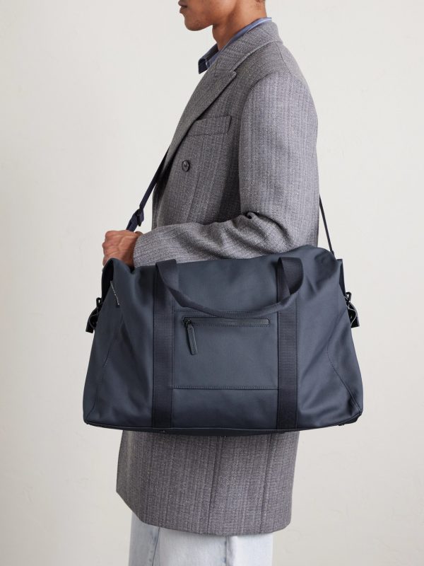 SoFo Weekender L Waxed Cotton-Blend Canvas Holdall - E2 SoFo Weekender L Waxed Cotton-Blend Canvas Holdall - E2