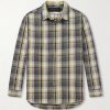 Sunburn Checked Cotton-Flannel Shirt