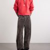 Logo-Embroidered Cotton Half-Zip Sweater - OU Logo-Embroidered Cotton Half-Zip Sweater - OU