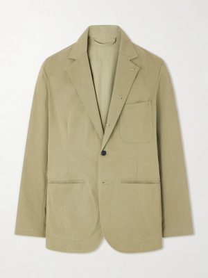 Cotton-Blend Suit Jacket Cotton-Blend Suit Jacket