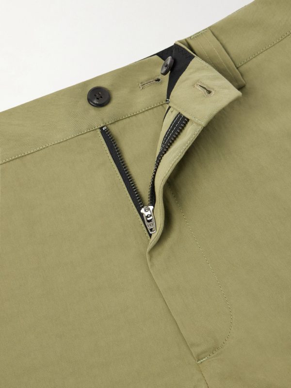 Straight-Leg Cotton Trousers - E1