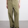 Straight-Leg Cotton Trousers - FR