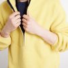 Wool-Blend Fleece-Bouclé Half-Zip Sweater - CU Wool-Blend Fleece-Bouclé Half-Zip Sweater - CU
