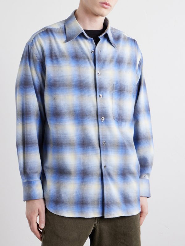 Shadow Checked Cotton Shirt - FR
