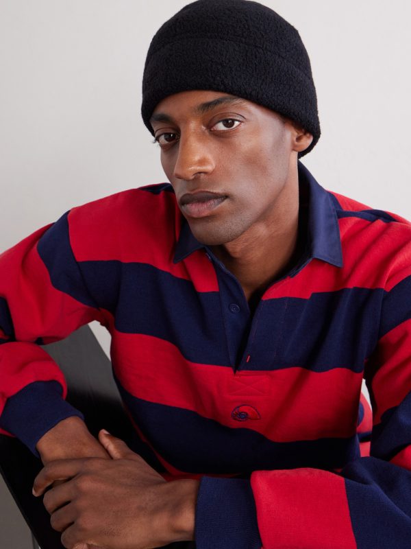 Wool-Blend Bouclé Beanie - OU Wool-Blend Bouclé Beanie - OU