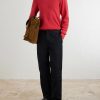 Straight-Leg Cotton Trousers - OU