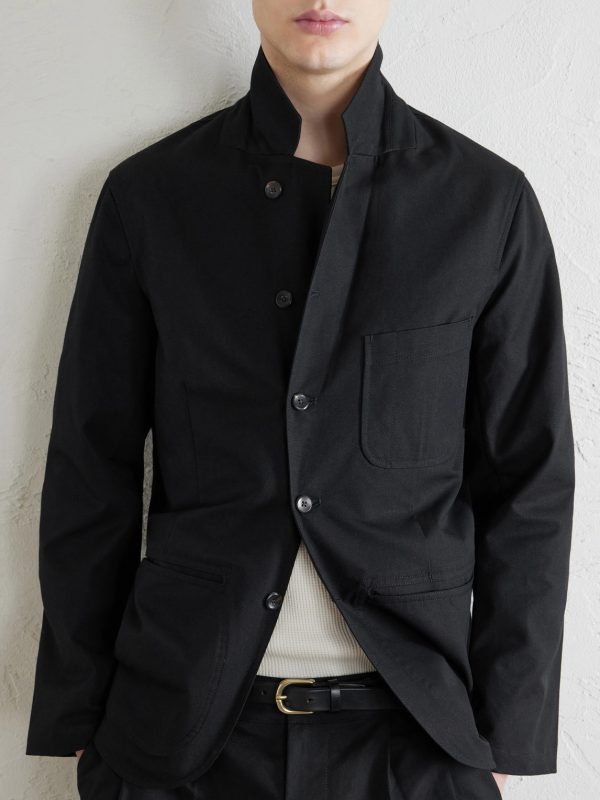 Cotton-Canvas Blazer - CU