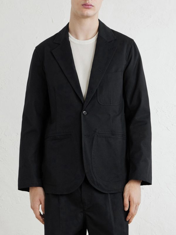 Cotton-Canvas Blazer - FR