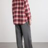 Checked Cotton Shirt - BK