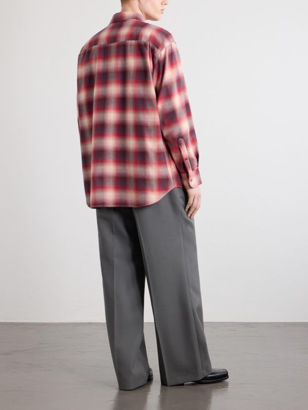 Checked Cotton Shirt - BK