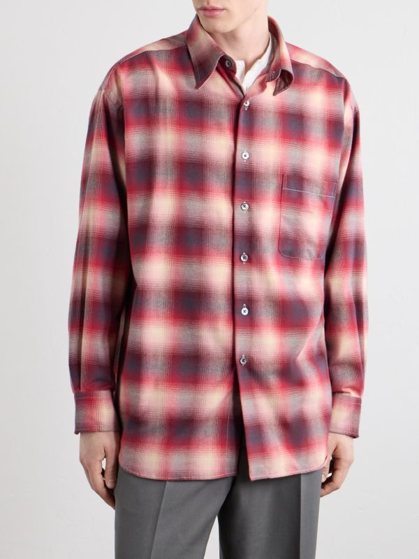 Checked Cotton Shirt - FR