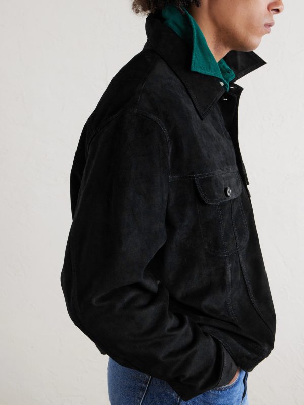 Suede Trucker Jacket - CU Suede Trucker Jacket - CU