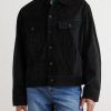 Suede Trucker Jacket - FR Suede Trucker Jacket - FR