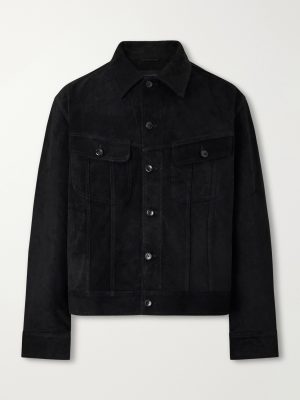 Suede Trucker Jacket