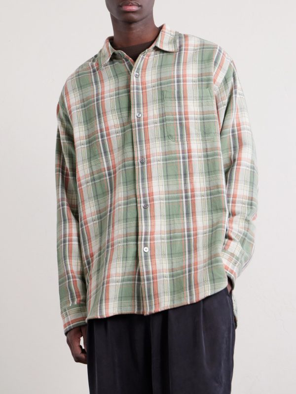 Sunburn Checked Cotton-Flannel Shirt - FR Sunburn Checked Cotton-Flannel Shirt - FR