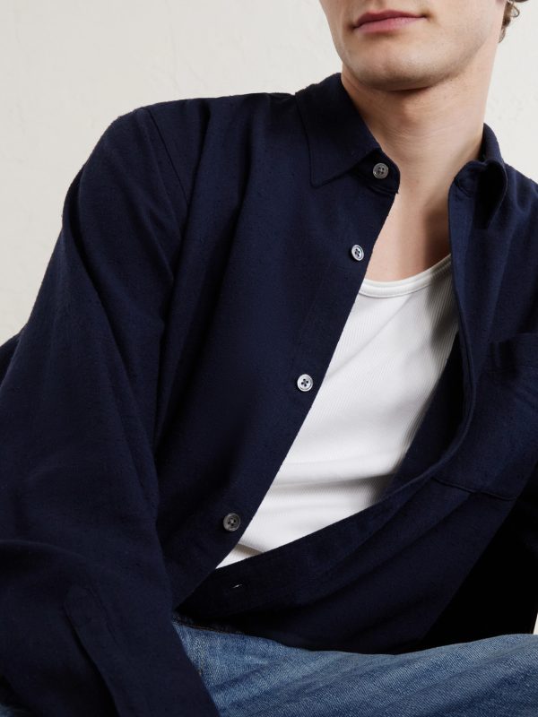 Silk and Cotton-Blend Shirt - CU