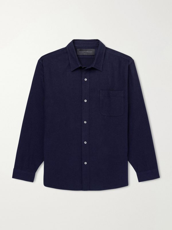 Silk and Cotton-Blend Shirt
