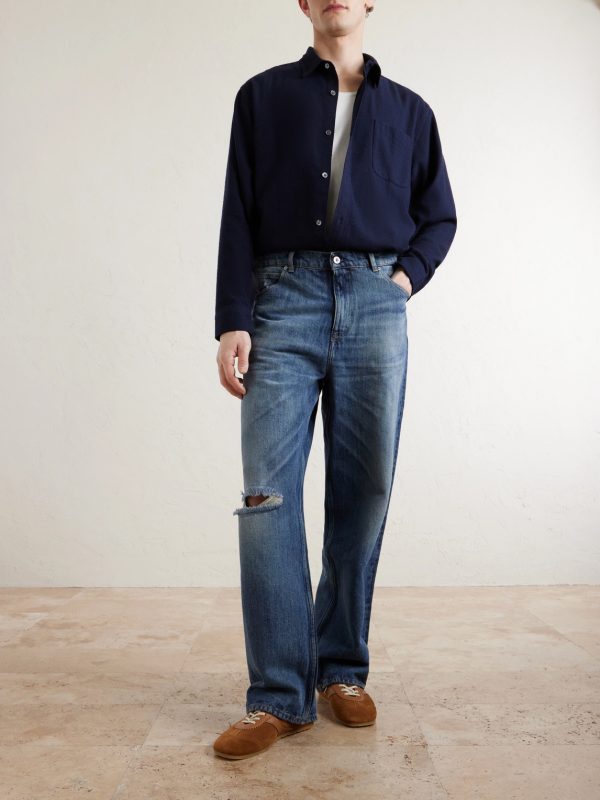 Silk and Cotton-Blend Shirt - OU