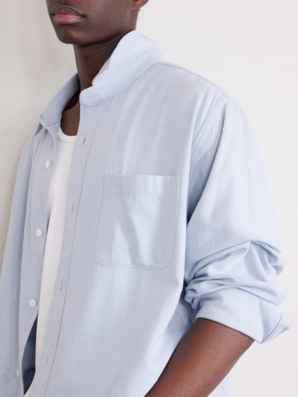 Silk and Cotton-Blend Shirt - CU