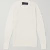 Waffle-Knit Cotton Sweater Waffle-Knit Cotton Sweater