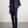Straight-Leg Cotton and Linen-Blend Twill Drawstring Trousers - OU Straight-Leg Cotton and Linen-Blend Twill Drawstring Trousers - OU
