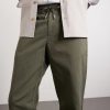 Straight-Leg Cotton and Linen-Blend Twill Drawstring Trousers - CU Straight-Leg Cotton and Linen-Blend Twill Drawstring Trousers - CU