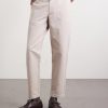 Straight-Leg Cotton and Linen-Blend Twill Drawstring Trousers - FR Straight-Leg Cotton and Linen-Blend Twill Drawstring Trousers - FR
