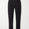 Straight-Leg Cotton and Linen-Blend Twill Drawstring Trousers