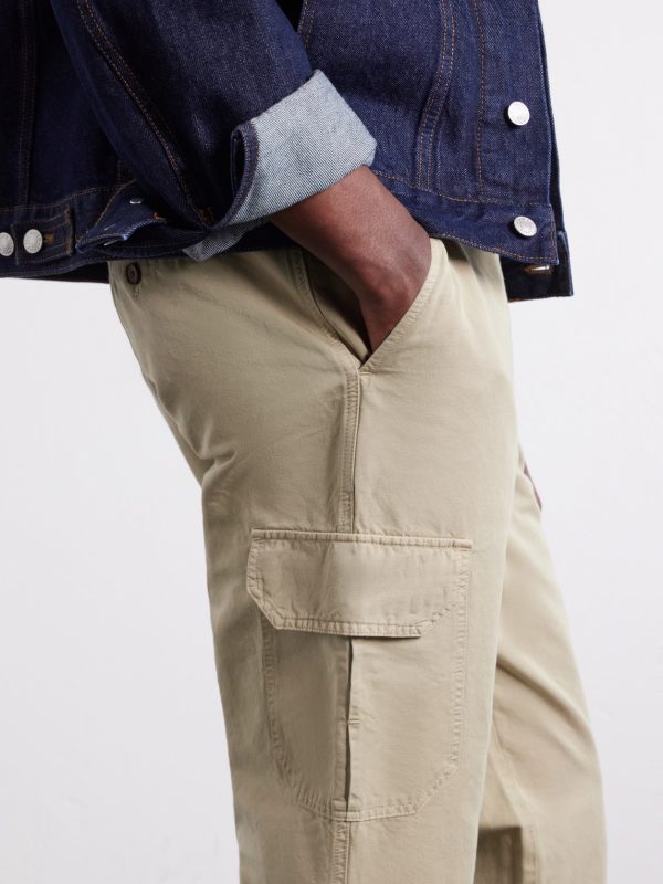 Tapered Cotton and Linen-Blend Trousers - CU Tapered Cotton and Linen-Blend Trousers - CU