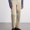 Tapered Cotton and Linen-Blend Trousers - FR Tapered Cotton and Linen-Blend Trousers - FR