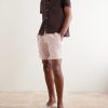Straight-Leg Cotton and Linen-Blend Twill Drawstring Shorts - OU Straight-Leg Cotton and Linen-Blend Twill Drawstring Shorts - OU