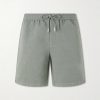 Straight-Leg Cotton and Linen-Blend Twill Drawstring Shorts Straight-Leg Cotton and Linen-Blend Twill Drawstring Shorts