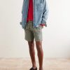 Straight-Leg Cotton and Linen-Blend Twill Drawstring Shorts - OU Straight-Leg Cotton and Linen-Blend Twill Drawstring Shorts - OU