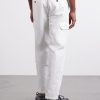 Tapered Cotton and Linen-Blend Trousers - BK Tapered Cotton and Linen-Blend Trousers - BK