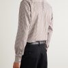 William Cutaway-Collar Striped Cotton-Poplin Shirt - BK