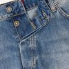 Big Daddy Wide-Leg Distressed Jeans - E1 Big Daddy Wide-Leg Distressed Jeans - E1