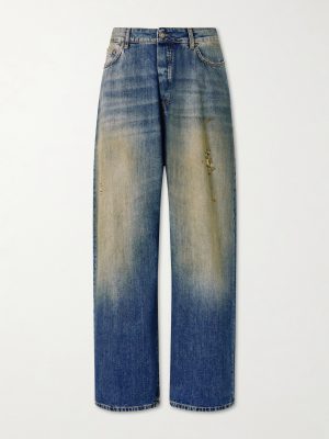 Big Daddy Wide-Leg Distressed Jeans Big Daddy Wide-Leg Distressed Jeans