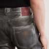 Straight-Leg Leather Trousers - E1 Straight-Leg Leather Trousers - E1